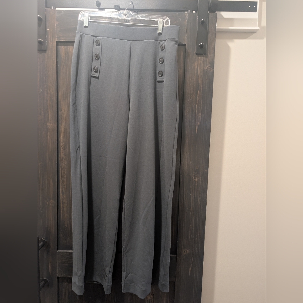 LOFT Charcoal Gray Pants